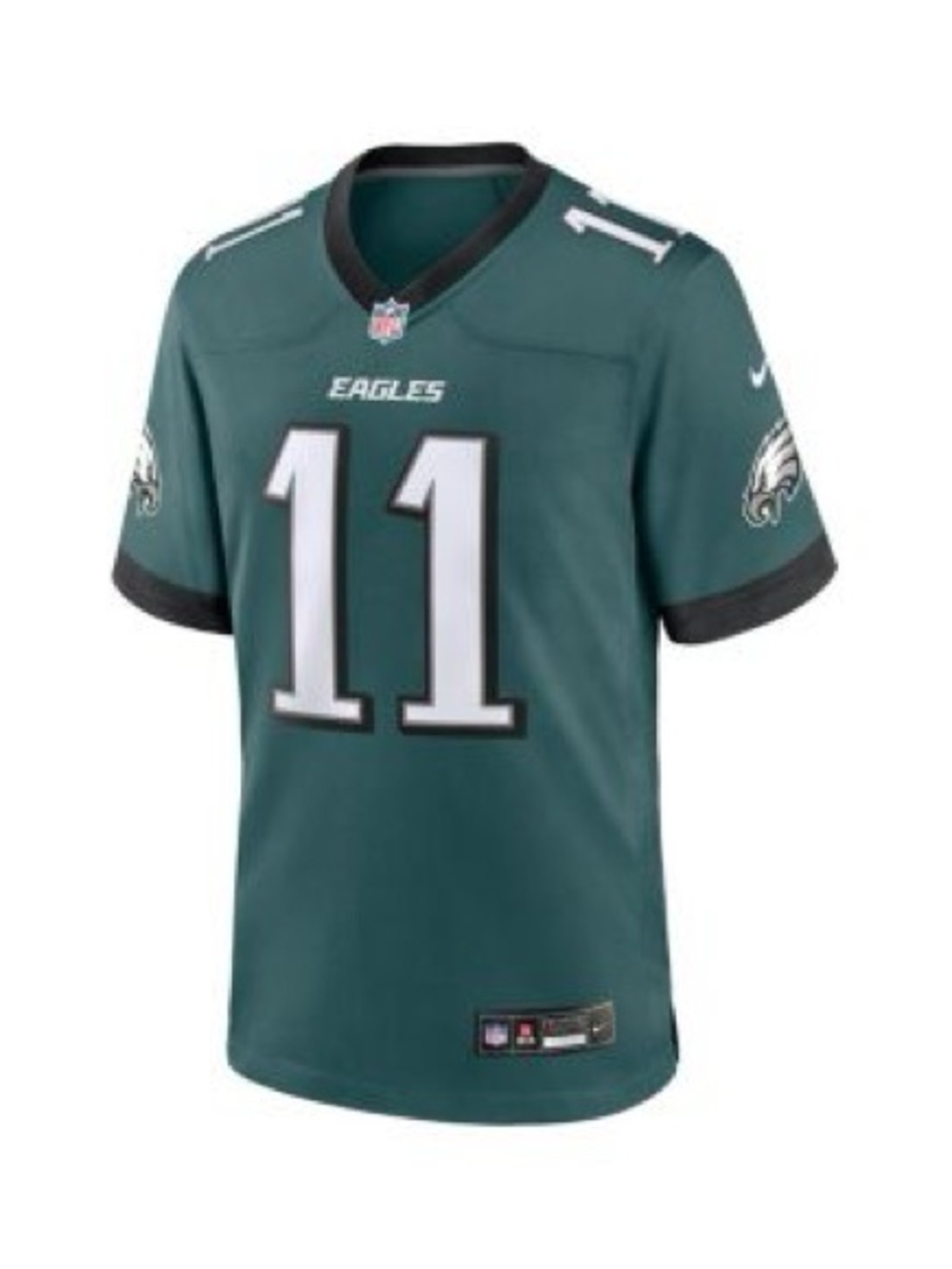 Nike Men's Philadelphia Eagles #11 Dark Green Football Jersey • S•